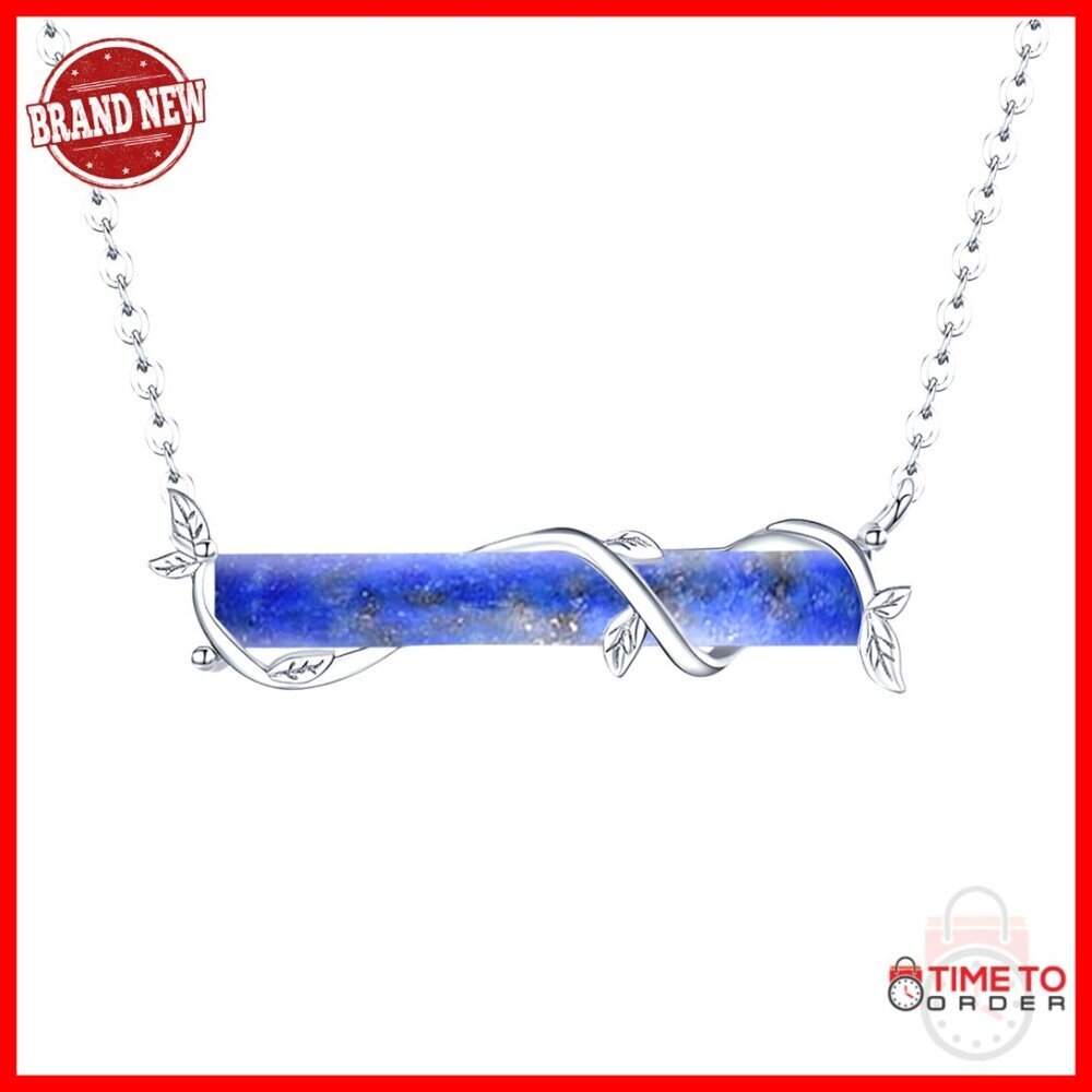 Sterling Silver Bar Necklace Elegant Minimal Chic Pendant Jewelry Gift